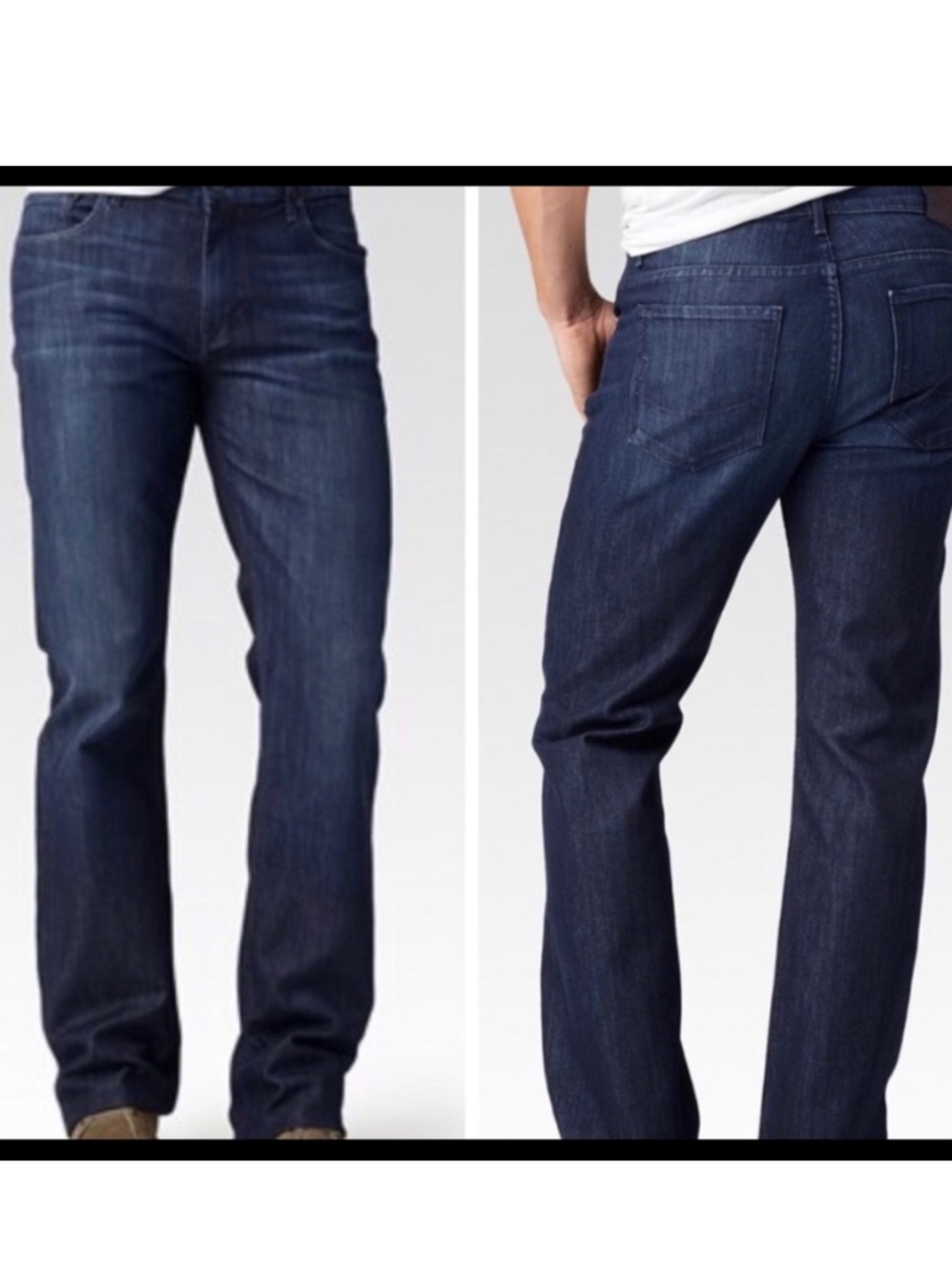 Paige doheny mens straight leg jeans size 33